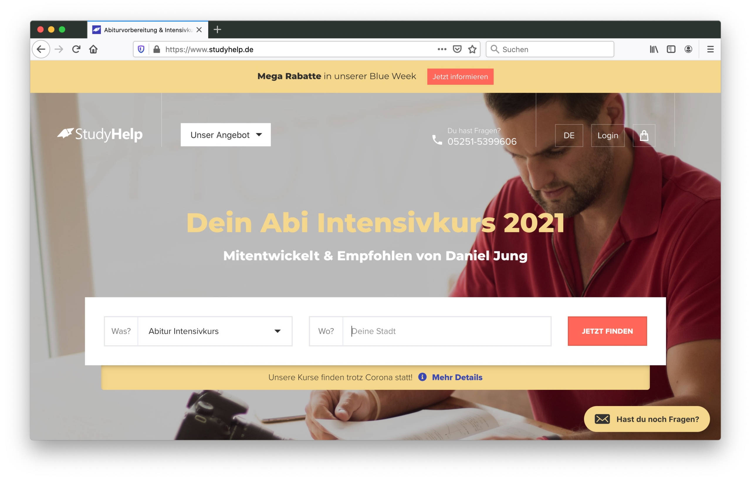 Screenshot „StudyHelp“